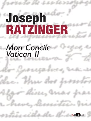 cover image of Mon concile Vatican II